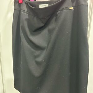 Tahari Black Pencil Skirt